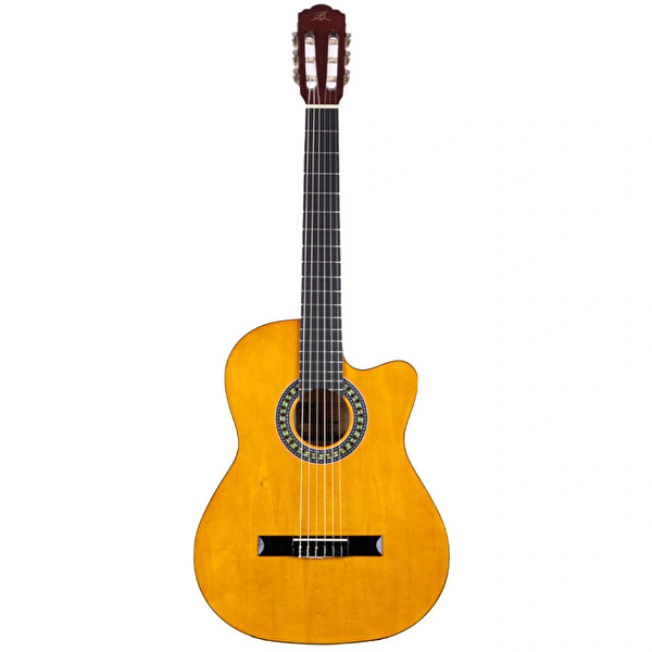 Barcelona LC 3900 COR Turuncu Klasik Gitar Seti